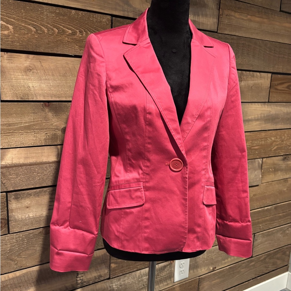 Anne Klein Vibrant Pink Blazer